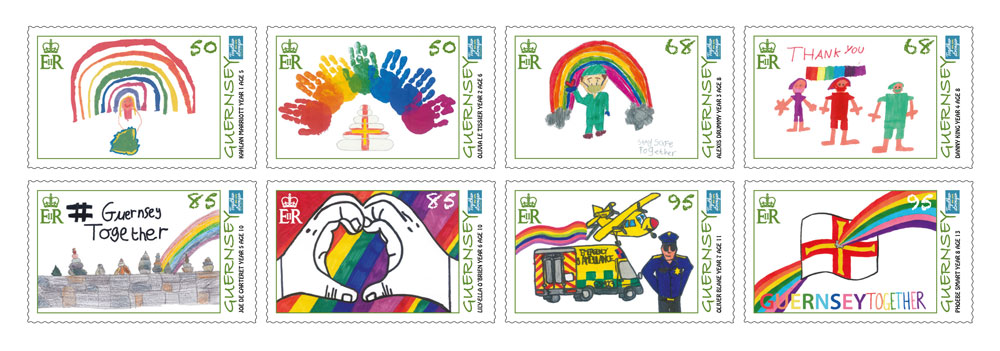 Set of 8 Stamps